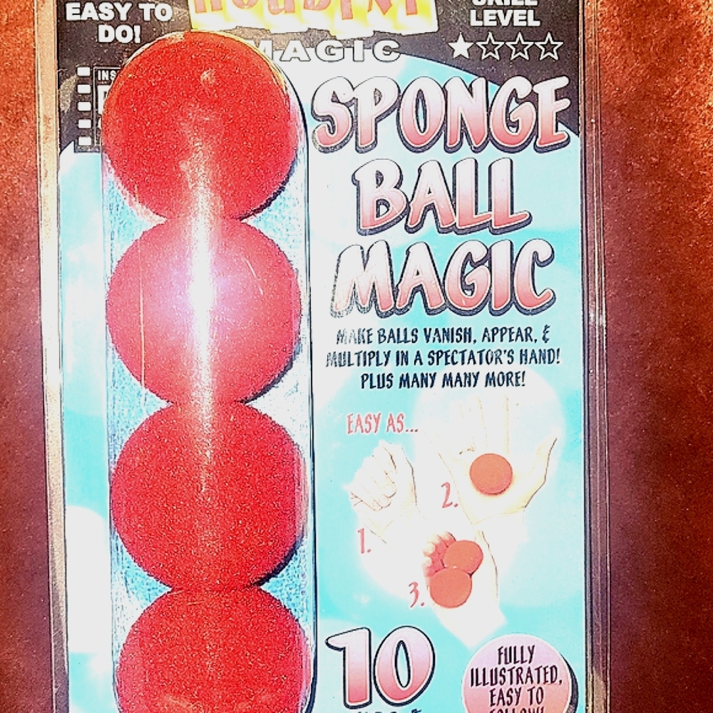Magic Red Sponge Ball Set